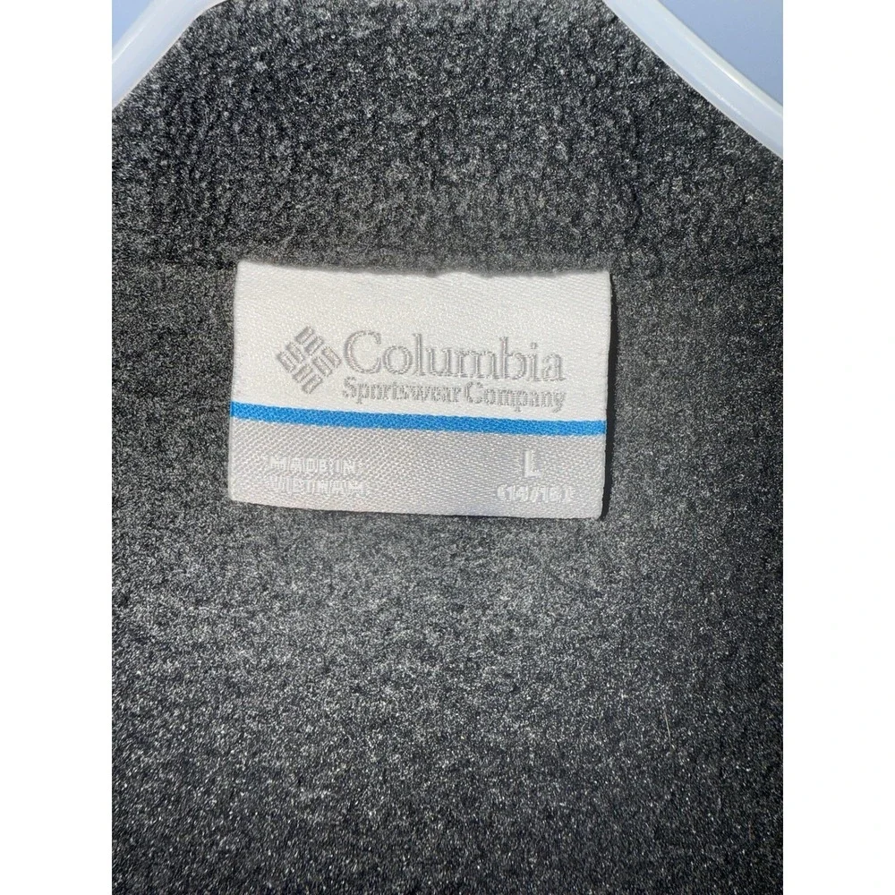 Columbia Kids‎ Black Fleece Jacket Size L (14/16)